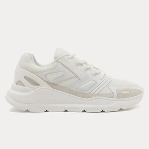 Futura Technical Optical White Low Top Sneakers